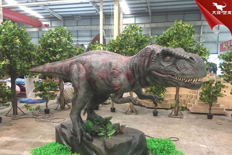 仿真霸王龙视频展示-自贡大润发贵宾厅