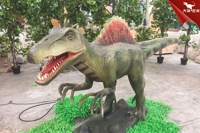 仿真棘背龙视频展示-仿真恐龙造作