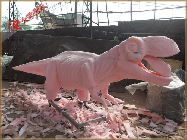 仿真恐龙造作现场-霸王龙造作现场