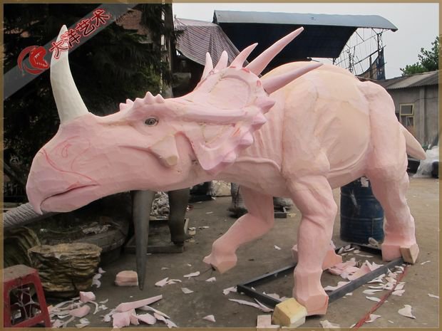 仿真恐龙造作现场-恐龙造作现场