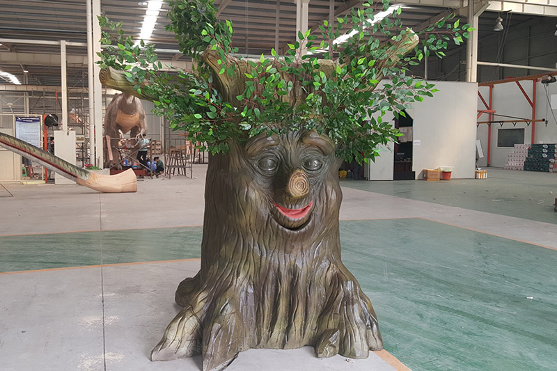 措辞树造作现场，仿真植物仿真树
