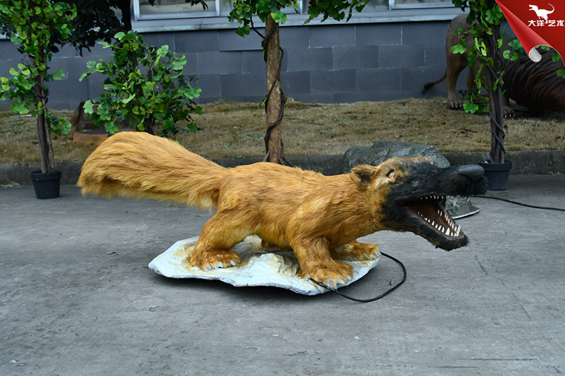 仿真动物模型，剑齿松鼠