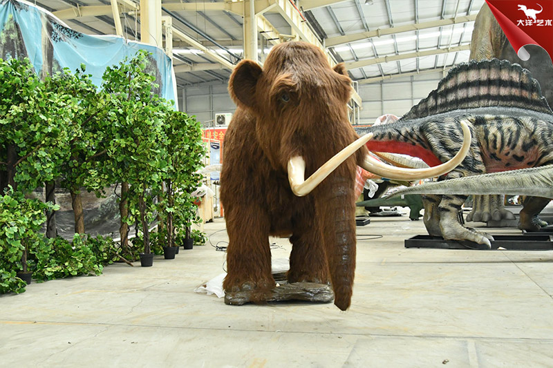 仿真猛犸象，仿真动物模型造作