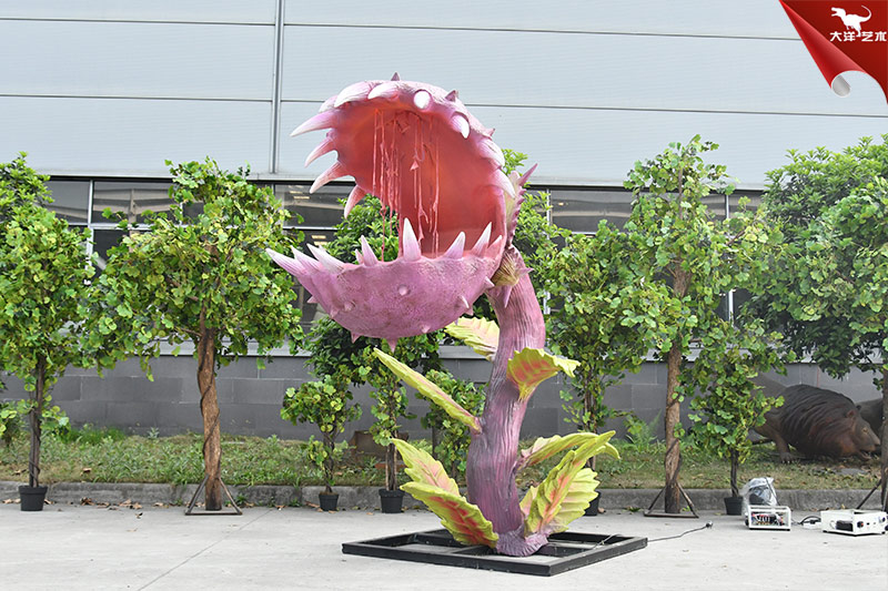 食人花，仿真植物，大型植物模型