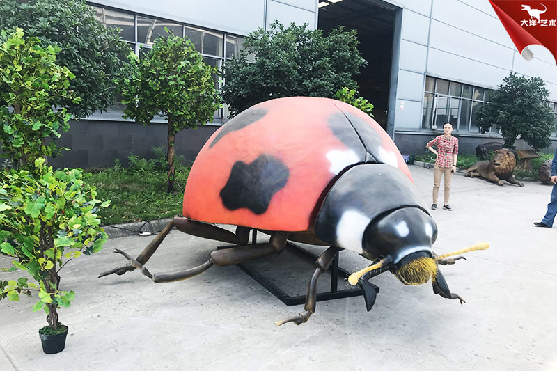 仿真瓢虫，仿真虫豸模型厂家