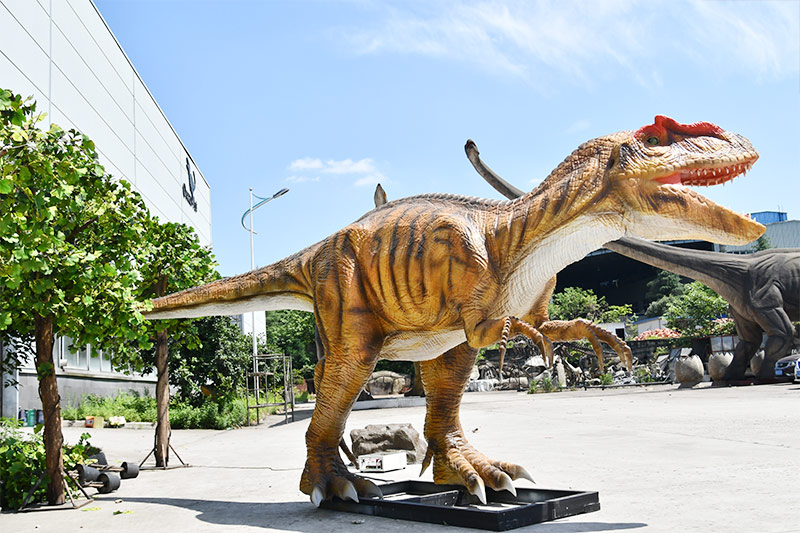 霸王龙，能叫会动的恐龙模型