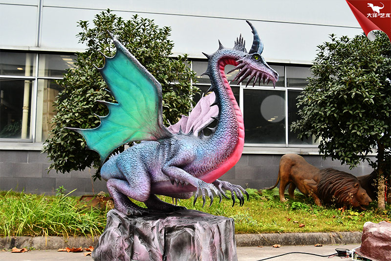 仿真西方龙模型，西方dragon