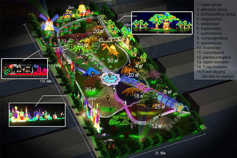 印度尼西亚恐龙主题公园设计规划