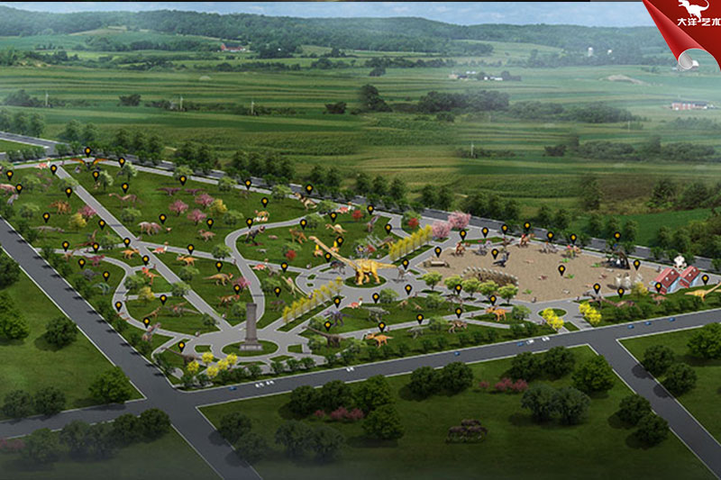 哈萨克斯坦恐龙公园设计规划