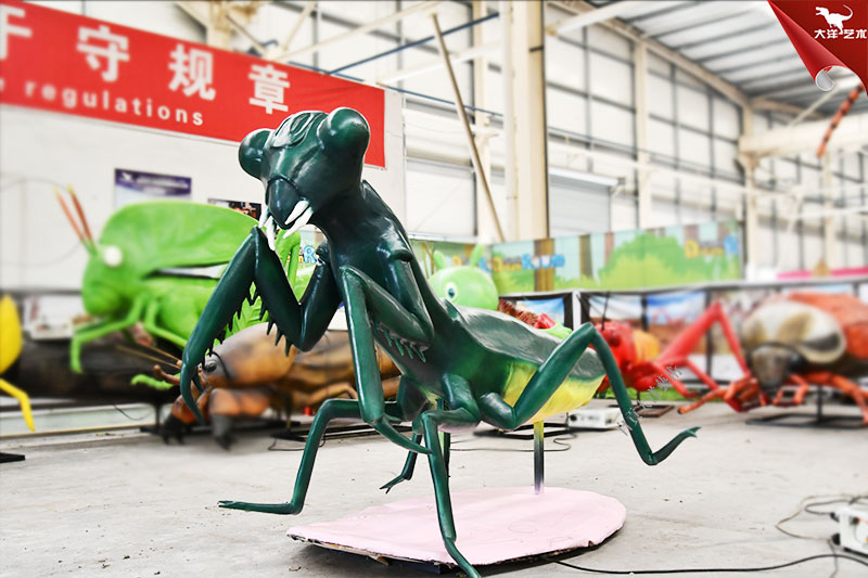 仿真螳螂，大型仿真虫豸模型