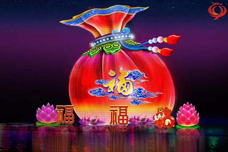 《新春福袋》彩灯设计，灯会灯展设计图