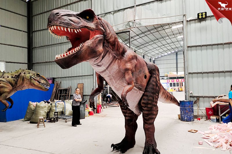 霸王龙皮套 人穿恐龙表演服