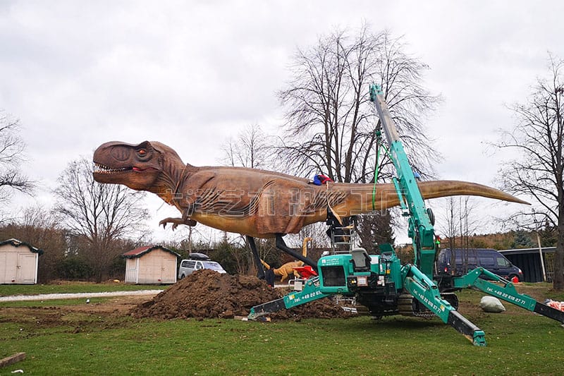 捷克天然恐龙公园-dino live