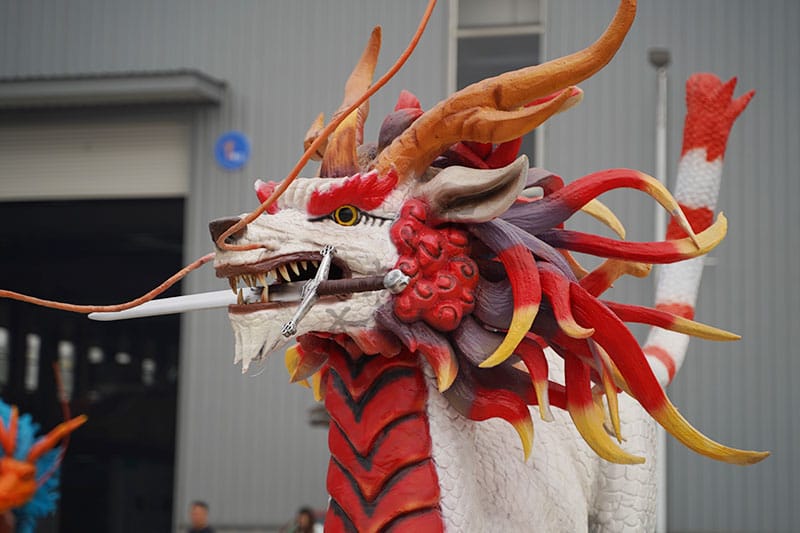 龙生九子雕塑模型之睚眦机械模型