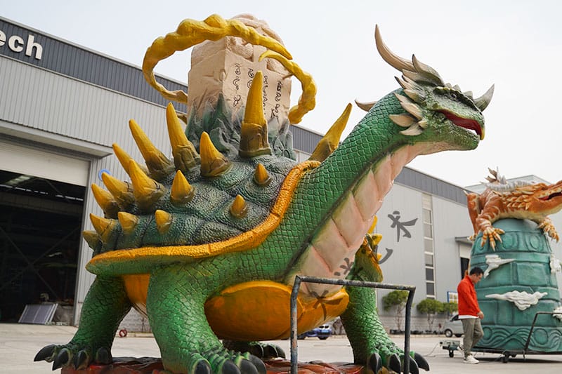 龙生九子动态雕塑-霸下